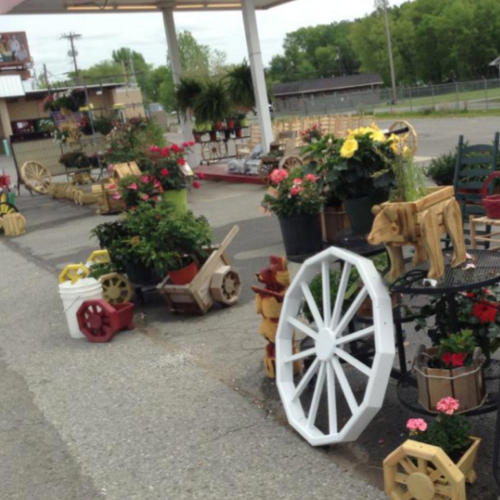 large hanging baskets